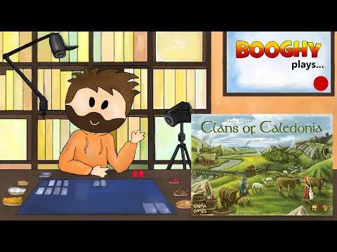 Booghy plays... Clans of Caledonia(2p, Rules, Playthrough, Review)