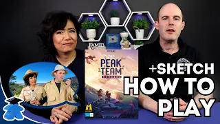 The Peak Team - Official How to Play with Sketch. Complete, Clear, Concise Board Game Tutorial