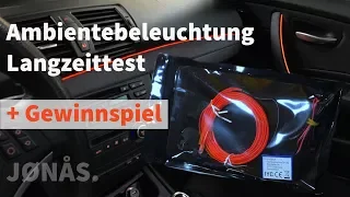 Ambientebeleuchtung nachrüsten Langzeit Test Fazit + GEWINNSPIEL!