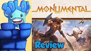 Monumental Solo Mode Review - with Mike DiLisio