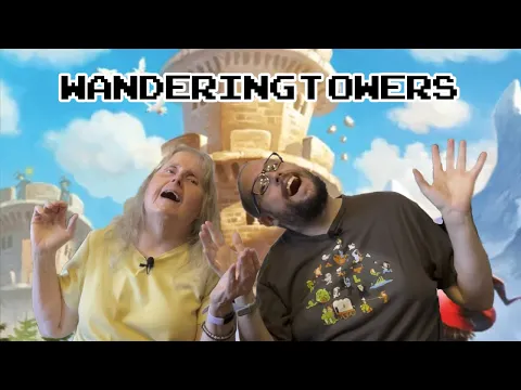 Wandering Towers | How to Play with Game Play | Tom and Mom Play Board Games