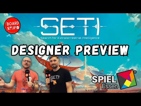 SETI Designer Spotlight with Tomas Holek at Spiel Essen 2024
