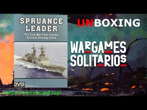 Spruance Leader. Dan Verssen Games. Unboxing
