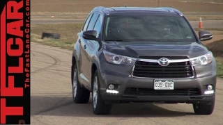 2015 Toyota Highlander Hybrid Review: How far will it go in Electric Mode?