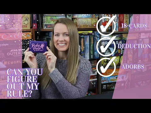Take a Turn or Two of PICKY PIXIE | A Deduction Card Game!