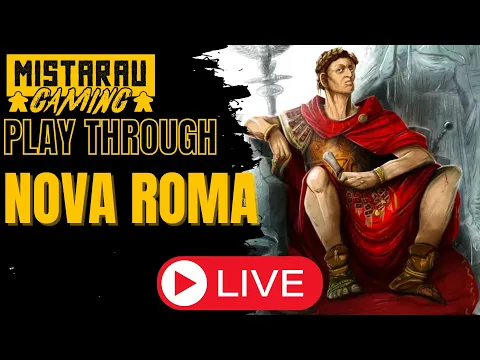 Nova Roma | How To Play | Solo Playthrough | Mista Rau Gaming |