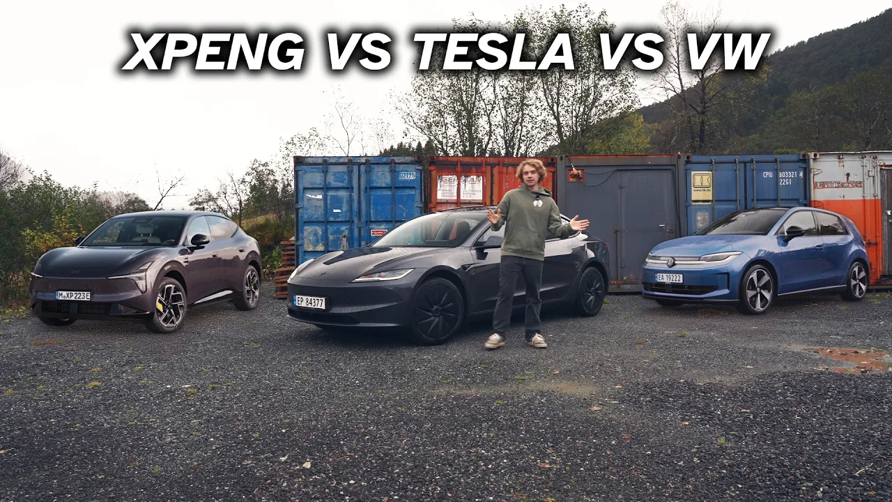 Xpeng L03 vs Model 3 vs ID.Polo - hvilken bør du velge?