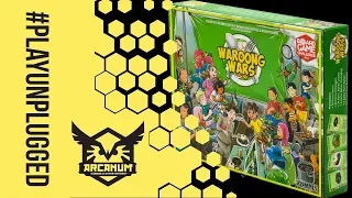 Tutorial Dan Playthrough : Waroong Wars Boardgame | Arcanum Play Unplugged