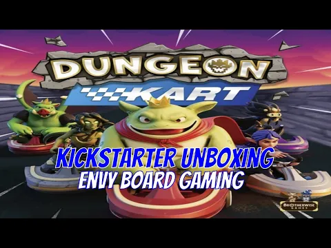 Dungeon Kart Kickstarter Unboxing