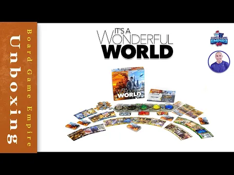 It's a Wonderful World Unboxing - Lucky Duck Games