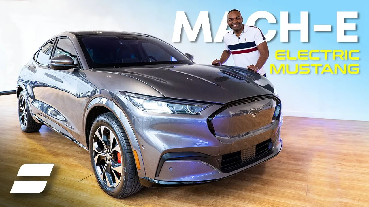 NEW Electric Mustang Mach-E In London: Acceleration Test, Interior & Exterior Review | 4K