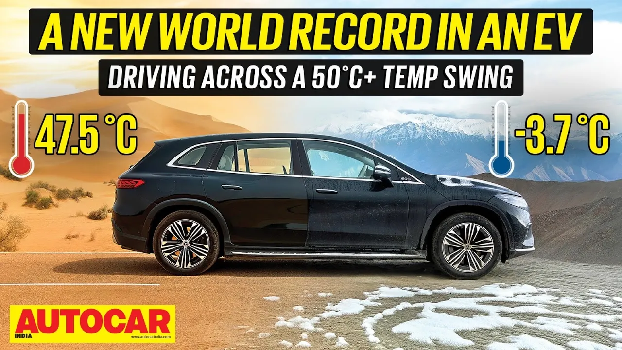 We set a new GUINNESS WORLD RECORDS™ title with the Mercedes-Benz EQS SUV | Feature | Autocar India