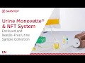 Urine Monovette® -10 ml - yellow cap - (LxØ): 102 x 15 mm - 64 pieces video