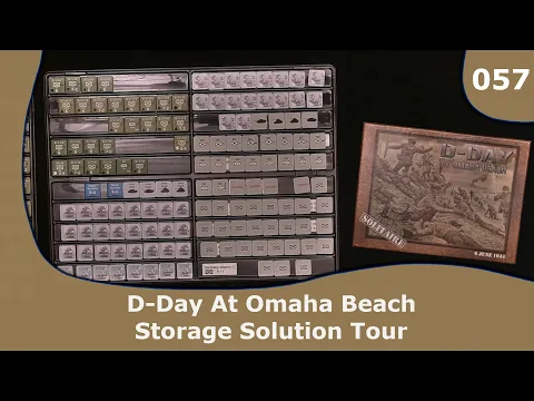 Dday at Omaha Beach Storage Solution Tour | 057 | CulBlu Unboxing