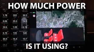 How much power is consumed in an EV?