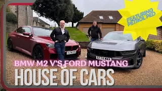 BMW M2 vs Ford Mustang Dark Horse | Battle of the Big Attitude Coupes