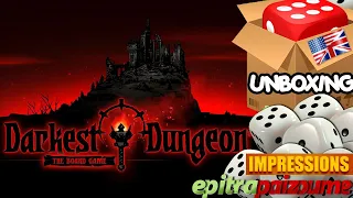 Darkest Dungeon The Board Game - Unboxing & Impressions (EN) by Epitrapaizoume