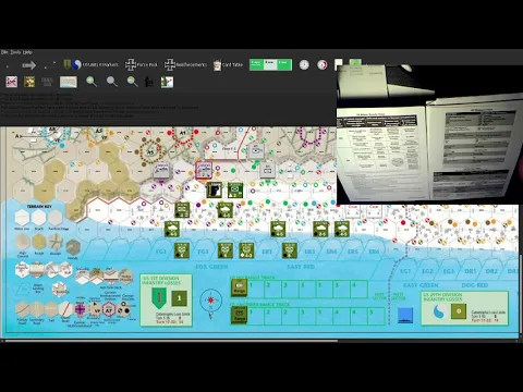 Example of play in Greek using VASSAL module (Part 3/3)
