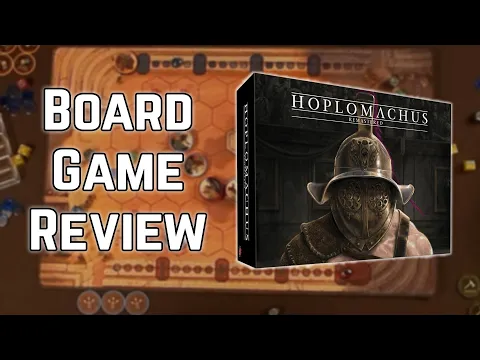 Duke it out with your friends in gladiatorial combat - Hoplomachus: Remastered (Board Game Review)