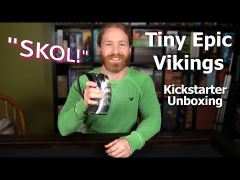 Tiny Epic Vikings Kickstarter Unboxing