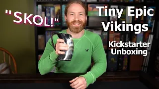 Tiny Epic Vikings Kickstarter Unboxing