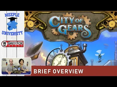 City of Gears Board Game – What to Expect, Brief Overview