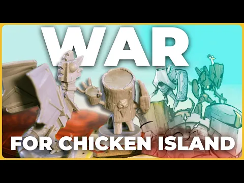 War for Chicken Island | Past 2am Gameplay with Quackalope