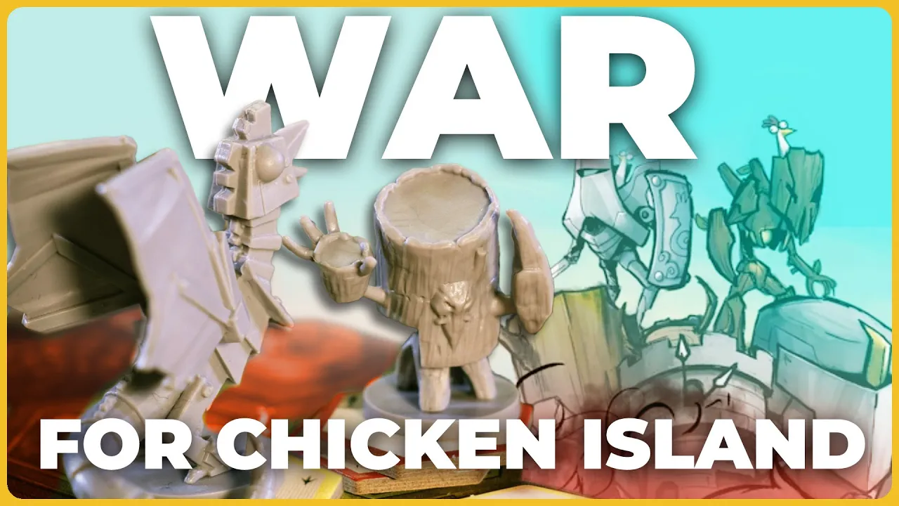 War for Chicken Island | Past 2am Gameplay with Quackalope