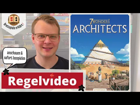 7 Wonders Architects spielen lernen [Regelerklärung - Aufbau - Anleitung]