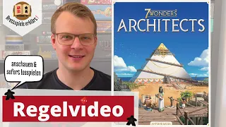 7 Wonders Architects spielen lernen [Regelerklärung - Aufbau - Anleitung]