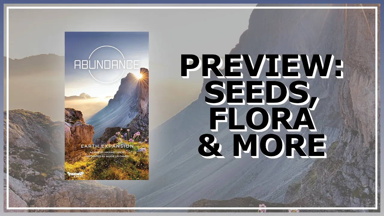 Earth Abundance Prototype Preview - Seeds, Flora & Flaws