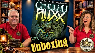 Cthulhu Fluxx Unboxing | Changing Rules & Cosmic Madness!