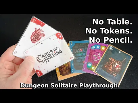 Dungeon Solitaire: Tableless Option (Cards of Holding Update)