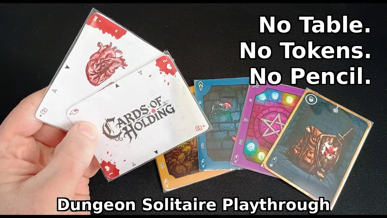 Dungeon Solitaire: Tableless Option (Cards of Holding Update)