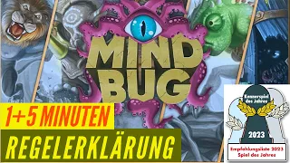 Mindbug Regeln Anleitung Erklärung - Kartenspiel Kennerspiel - TCG