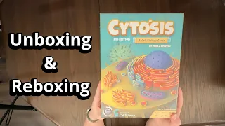 Cytosis: A Cell Biology Game - Board Game Unboxing and Reboxing - What's in the Box?