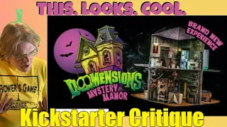 Doomensions: Pop-Up Mystery Manor - Kickstarter Critique Review