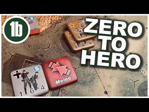 Melee Madness - Lock 'N Load Tactical Zero to Hero | WW2 Wargame | Gameplay | Episode 1b