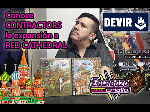 ⛪⚒️Conoce la expansión the Red Cathedral: CONTRACTORS ⚒️⛪