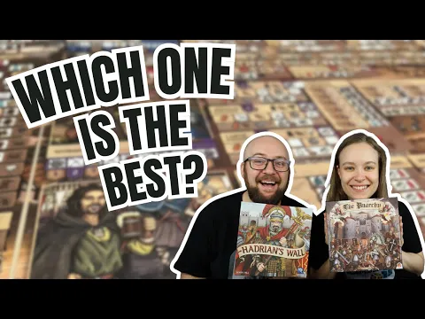 The Anarchy vs Hadrian's Wall - Board Game Review & Comparison
