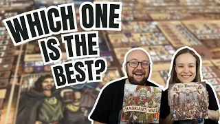 The Anarchy vs Hadrian's Wall - Board Game Review & Comparison