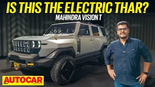 Mahindra Vision T - Creta rival with Thar spirit | Walkaround | Autocar India