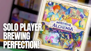 Brewing Potions in Mercurial: Alchemia - Solo Mode Playthrough