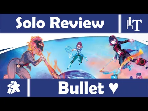 Bullet Heart Board Game - Solo Review - Hits the Bullseye or Misses the Mark?
