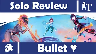 Bullet Heart Board Game - Solo Review - Hits the Bullseye or Misses the Mark?