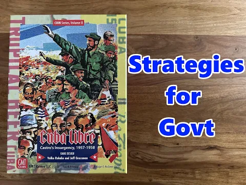 COIN Cuba Libre - playing as Government