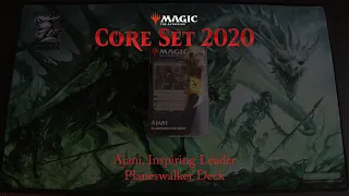 Magic: The Gathering: Core Set 2020: Ajani, Inspiring Leader Planeswalker Deck