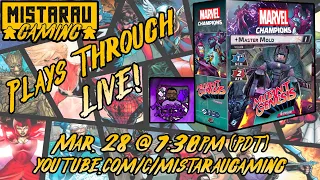 Mista Rau Gaming LIVE! Marvel Champions: Mutant Genesis