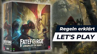 Fateforge Chronicles of Kaan Regeln & Lets Play Deutsch | Battle Mode Playthrough