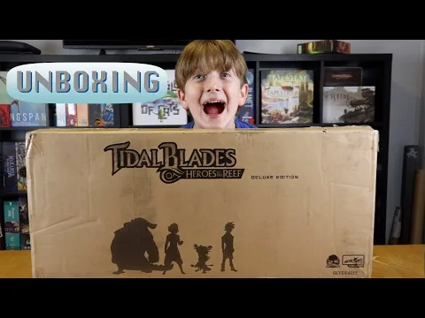 Tidal Blades Kickstarter Deluxe Edition Unboxing By Codes Nanotite
